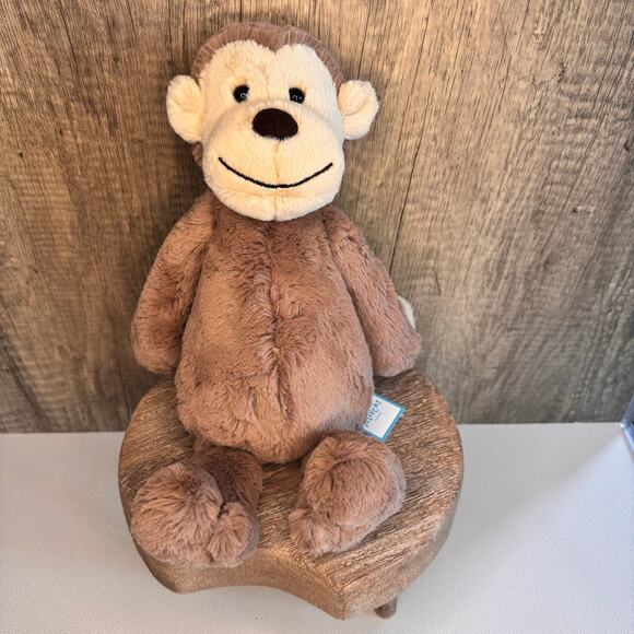 Jellycat Bashful Monkey FAST SHIP NEW Jellycat Monkey - Picture 2 of 7